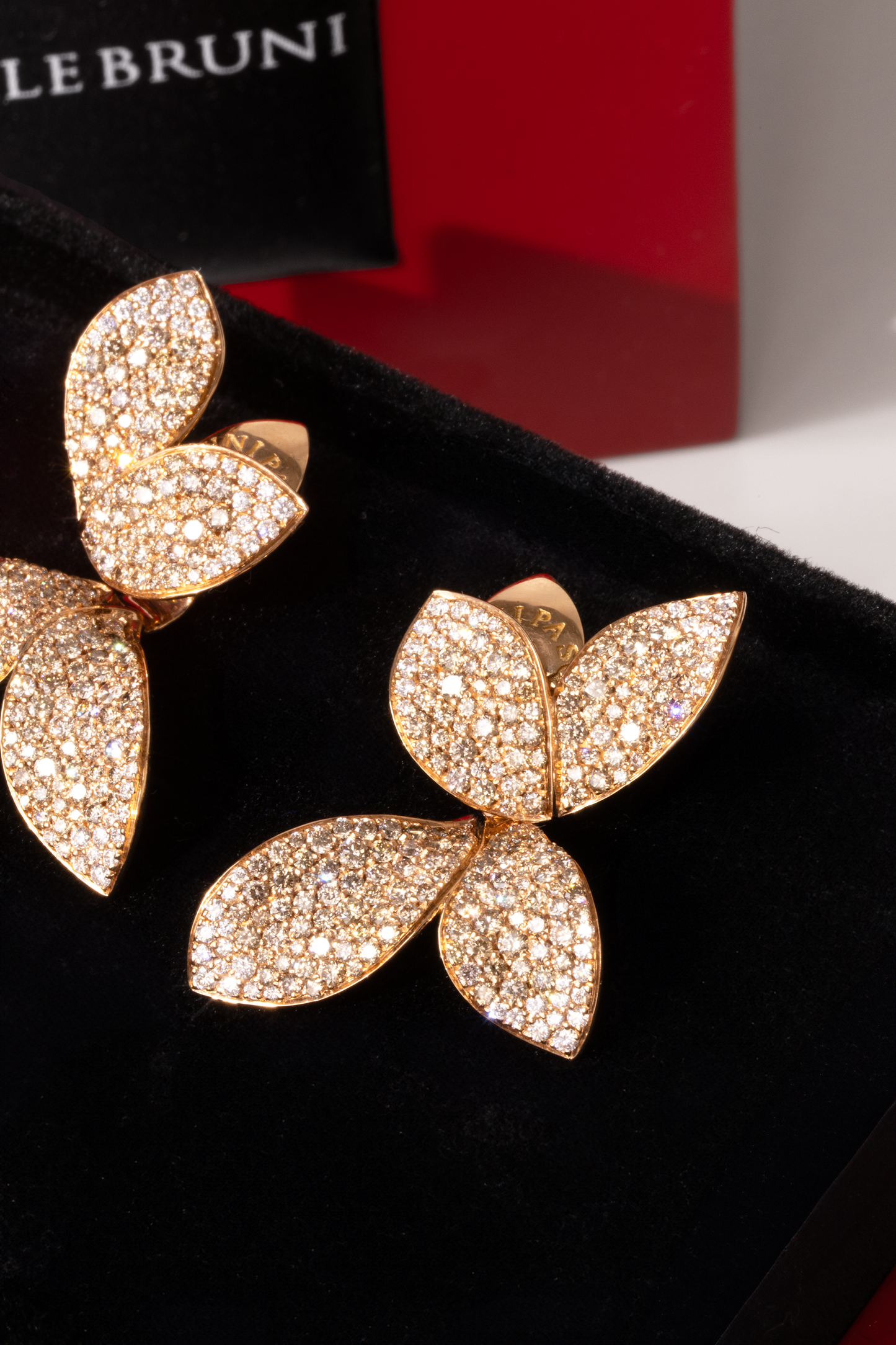 Pasquale Bruni Giardini Segreti Rose Gold Diamond Earrings