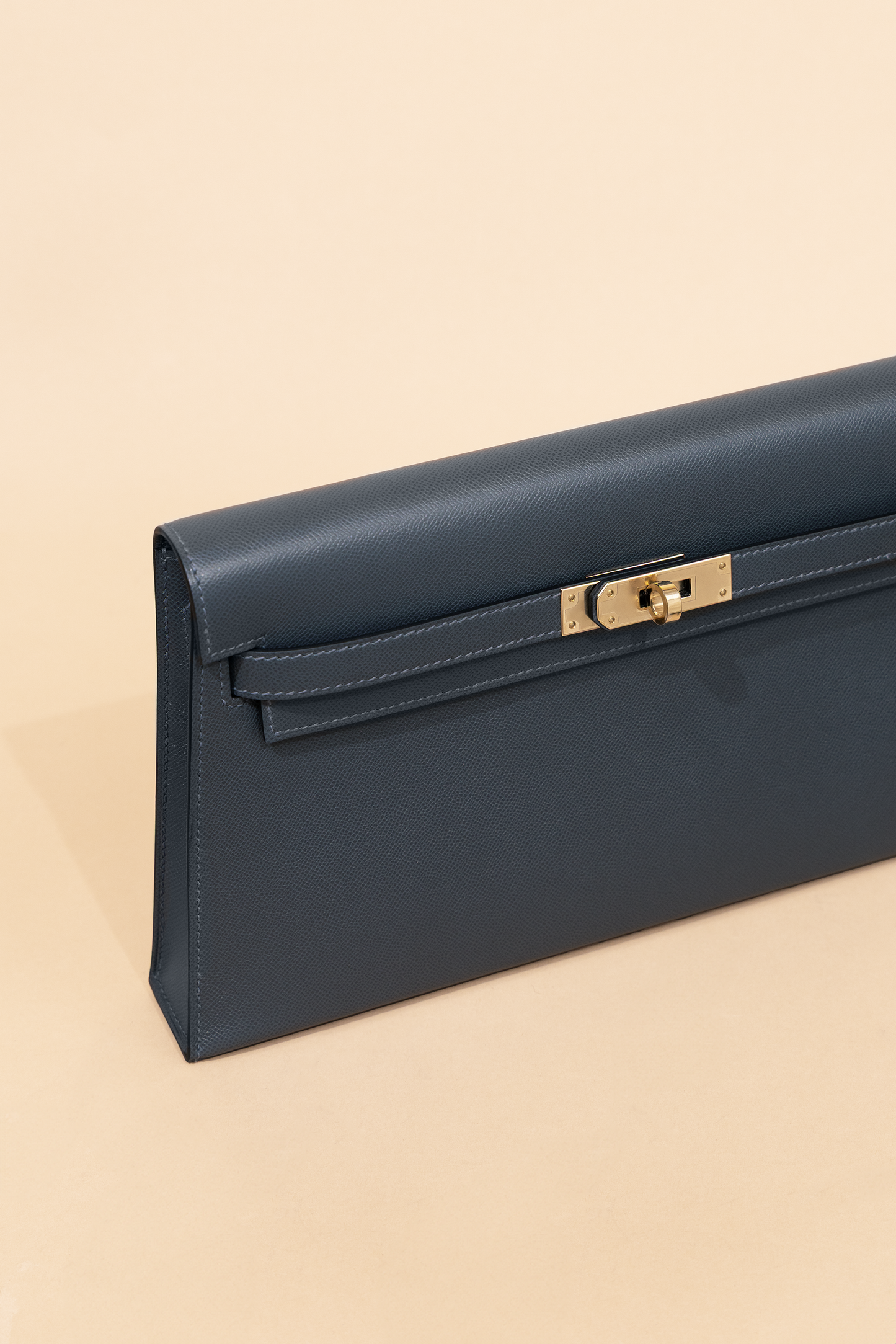 Hermès Kelly Elan in Gris Misty GHW