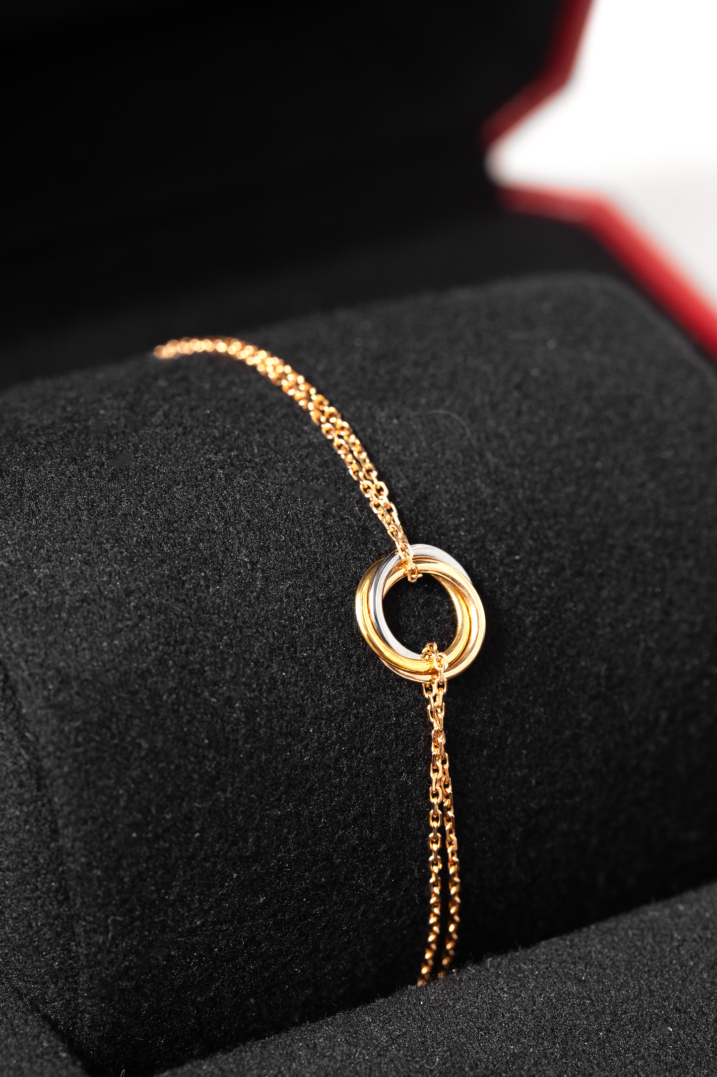 Cartier Rose Gold Trinity Bracelet