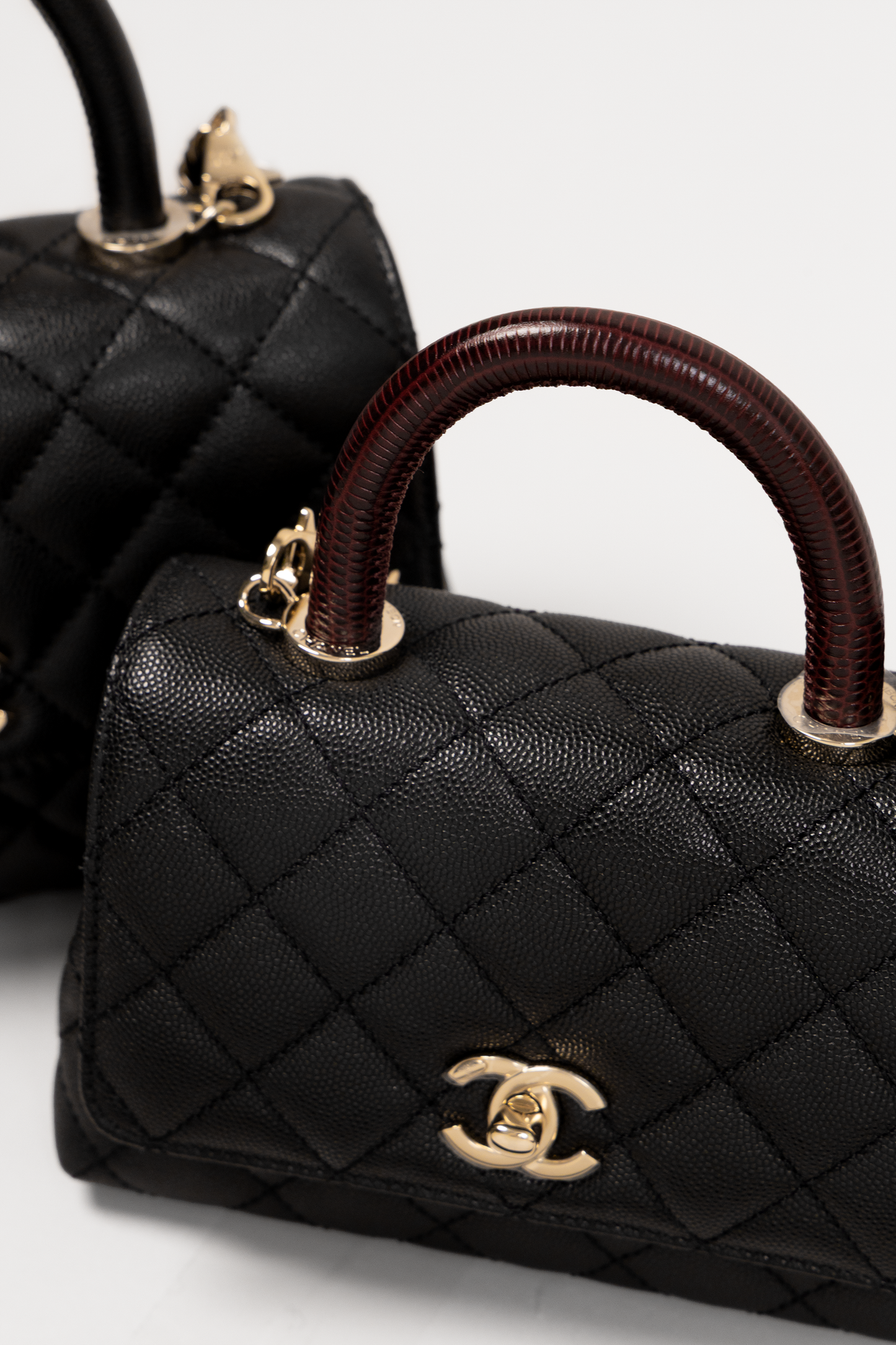 Chanel Small & Mini Black Coco Handle