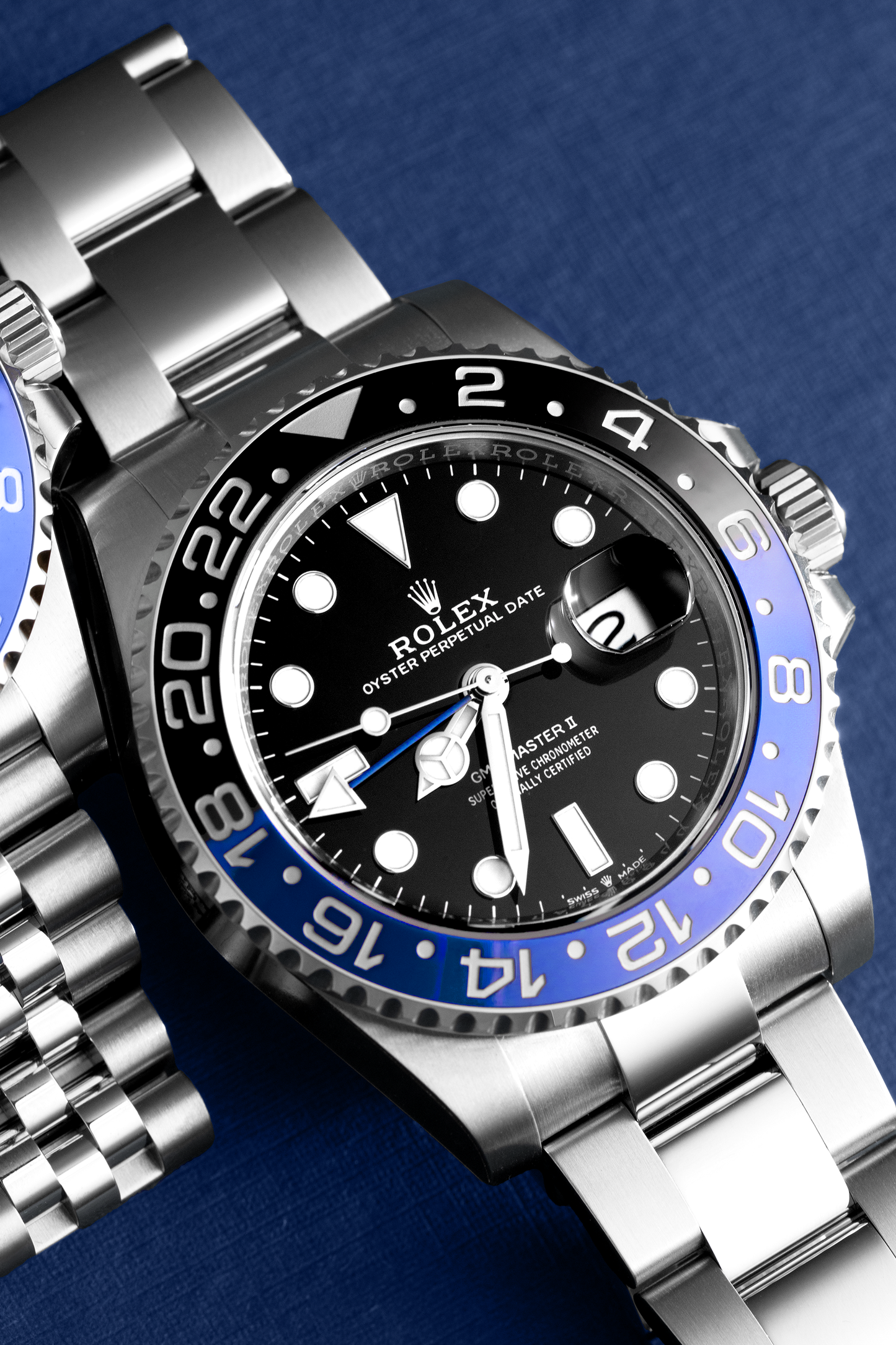 Rolex GMT-Master II Oyster Perpetual Jubilee Bracelet Watch 40MM & GMT-Master II Oyster Perpetual Watch 40MM