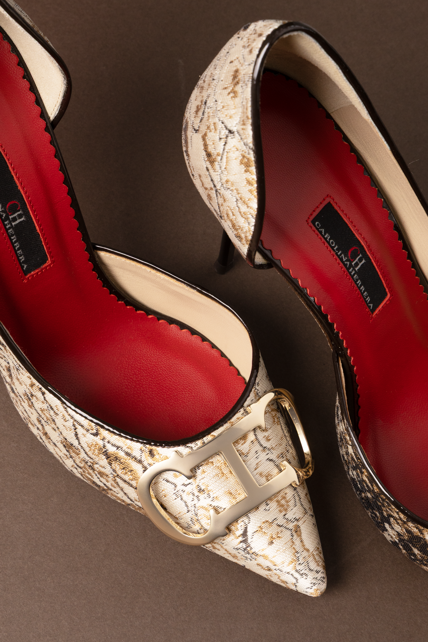 Carolina Herrera Leopard Heels