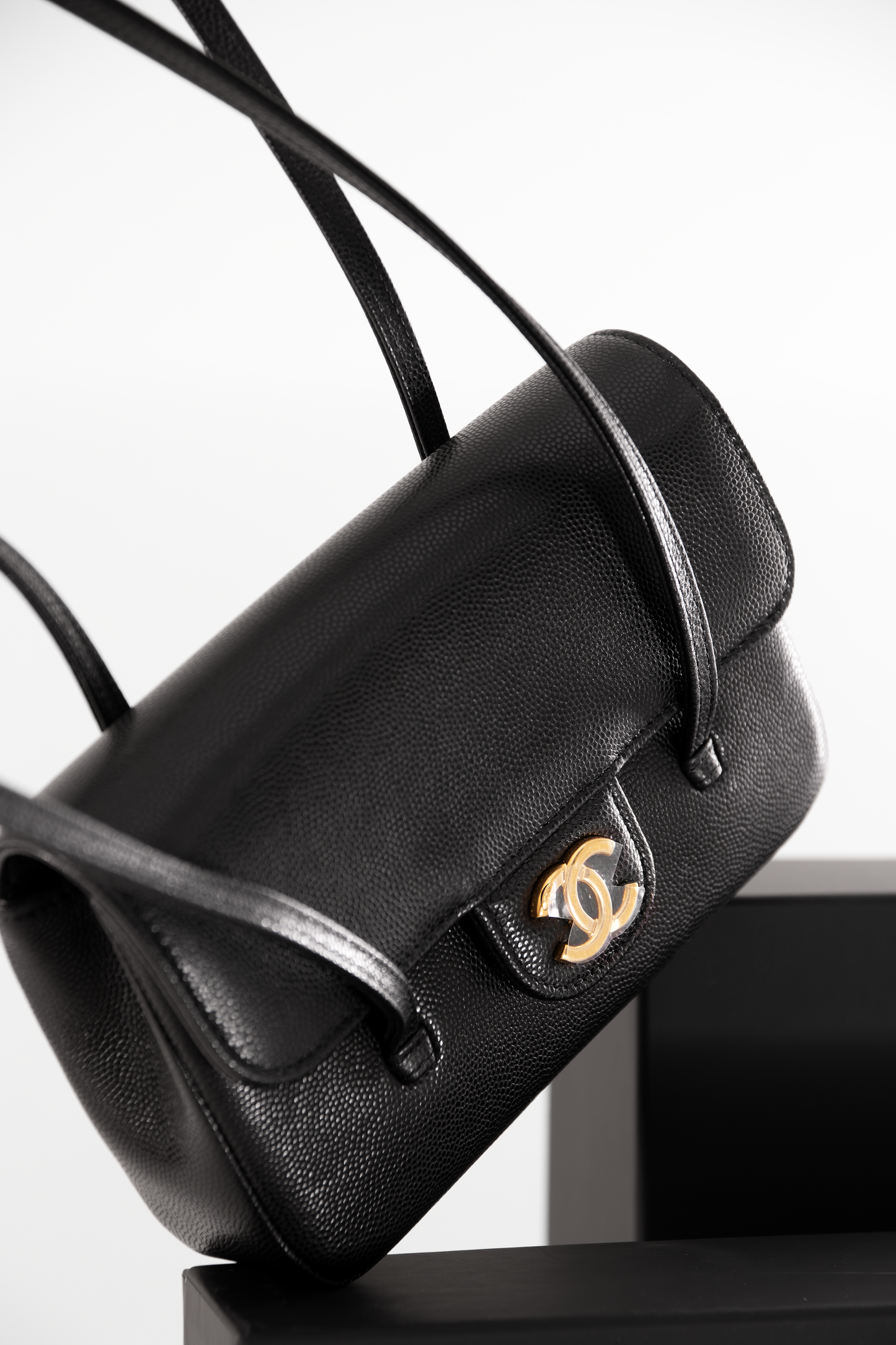Chanel Mini Preppy Bag in Black