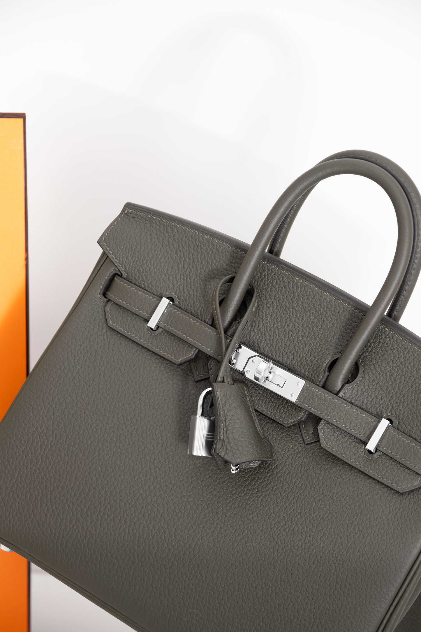 Hermès Birkin 25 Togo in Vert Loden PHW