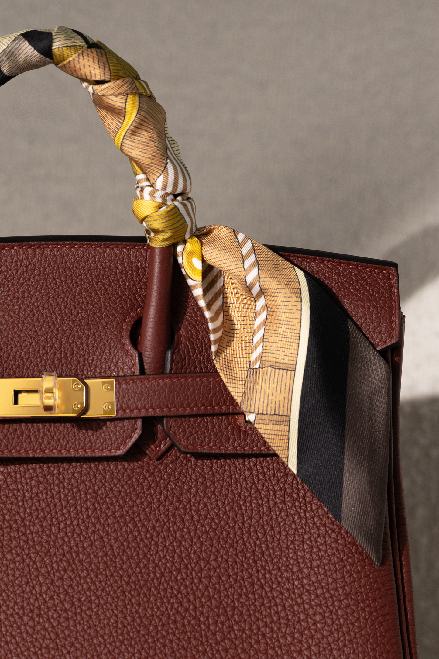 Hermès Birkin 25 Togo Rouge H GHW