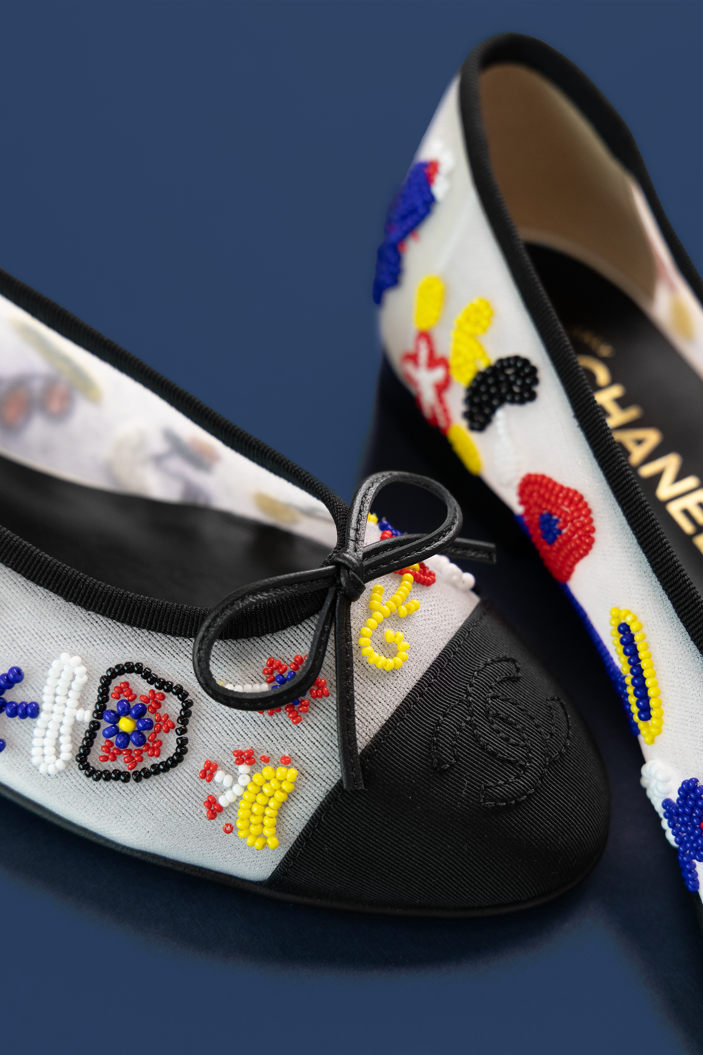 Chanel Coco Beach Ballet Flats