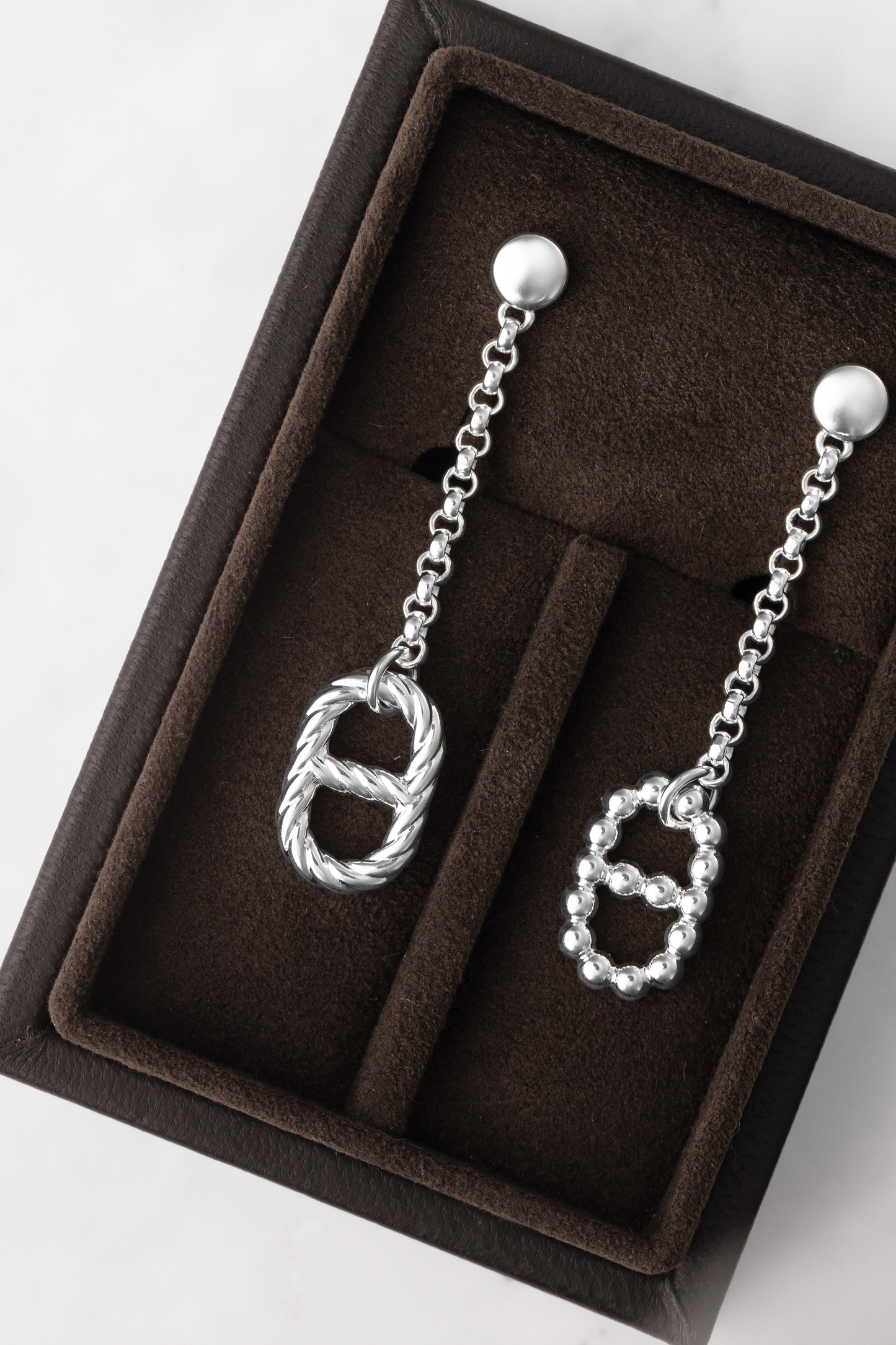 Hermès Chaine d'ancre Alea II Necklace & Earrings