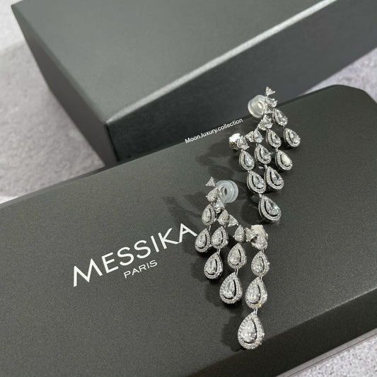 أقراط ميسيكا الماسية المتدلية