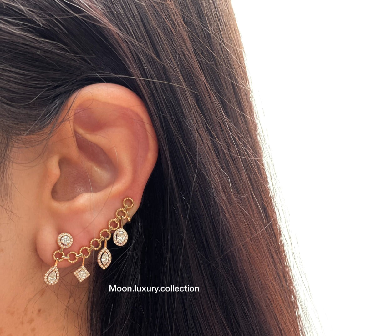 Marli High Jewelry Earring Cuff