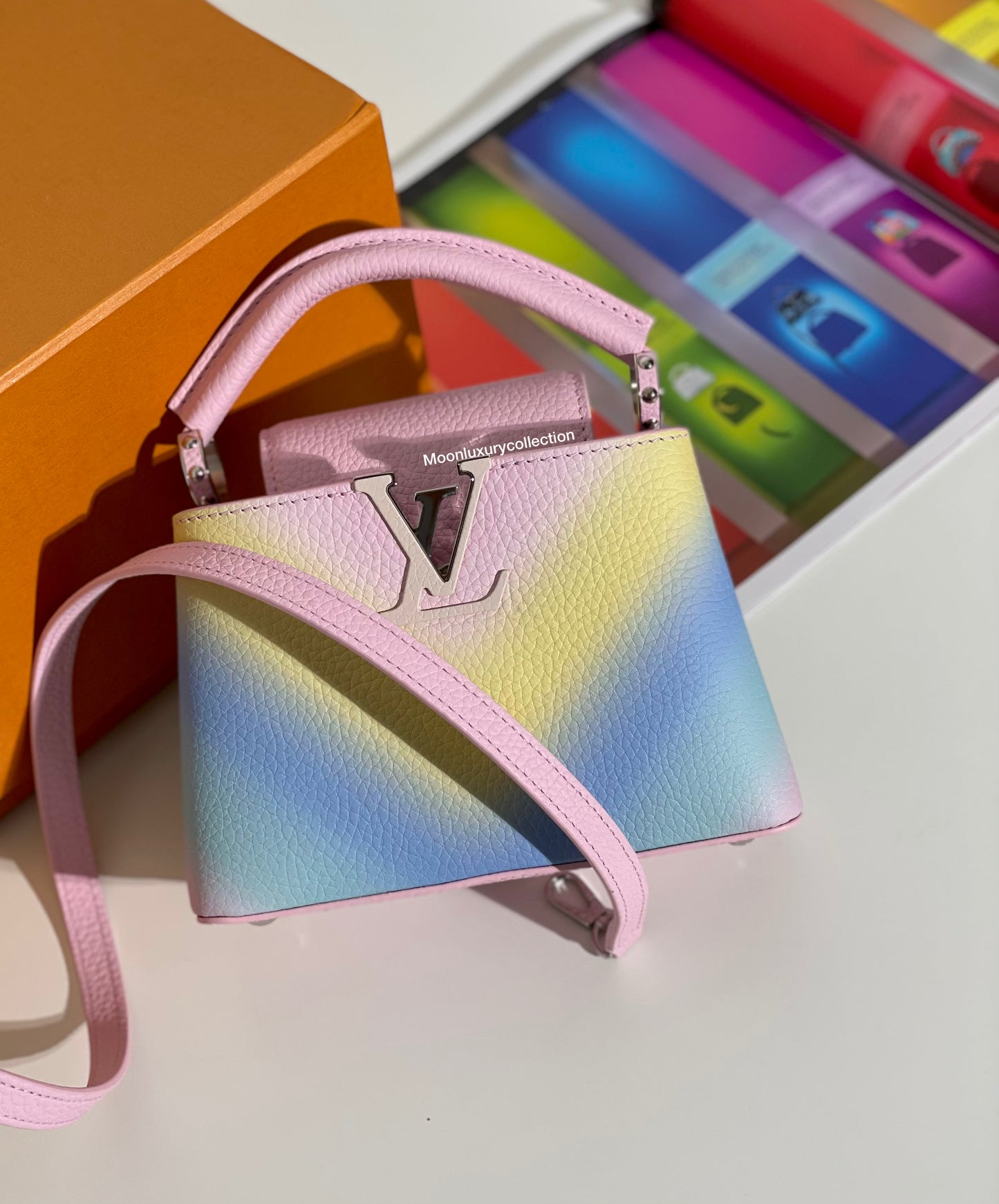 Louis Vuitton Pastel Capucines Mini Bag