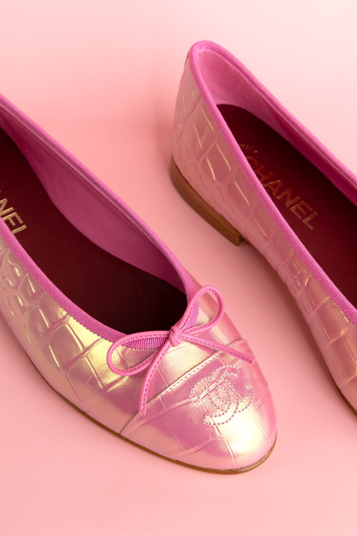 Chanel Ballet Flats in Pink