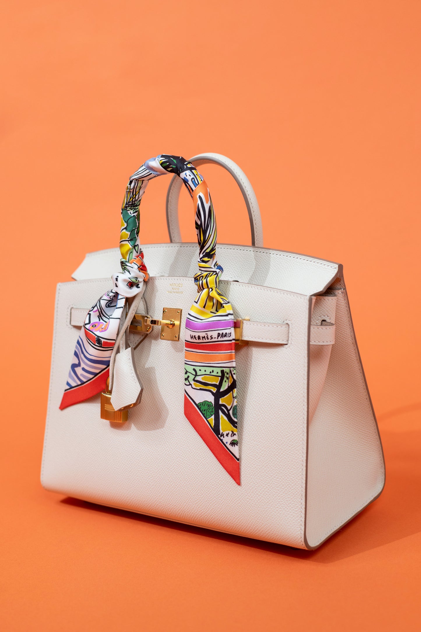 Hermès - Birkin 25 Sellier Craie GHW