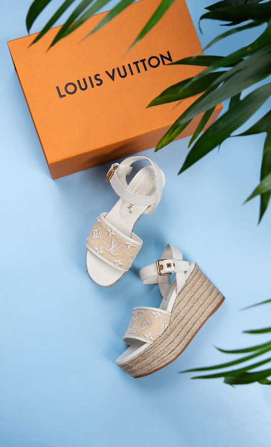 Louis Vuitton Starboard Wedge Sandal