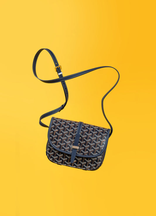 Goyard Belvedere Bag in Navy