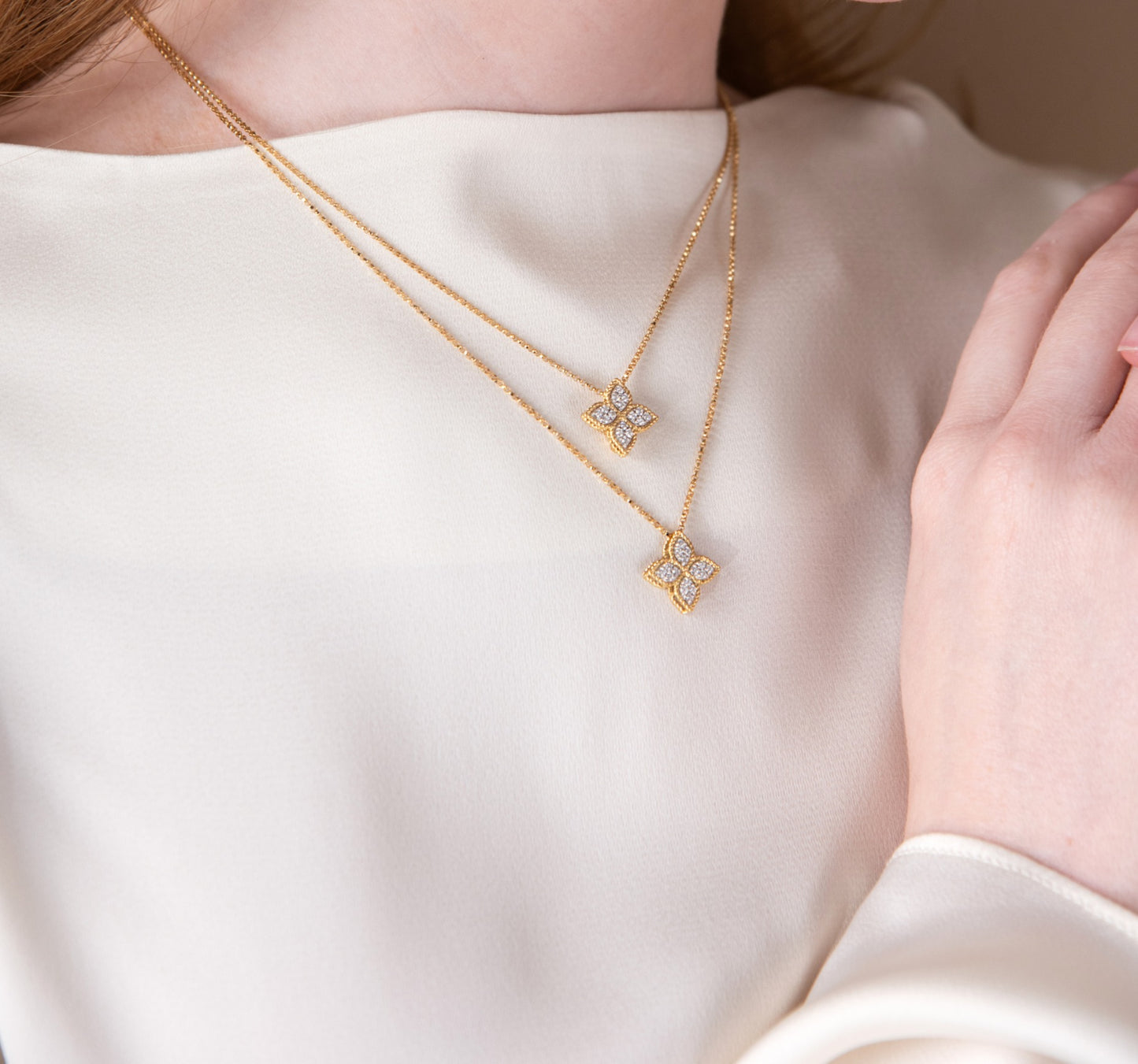 Roberto Coin Petite Princess Flower Pendant
