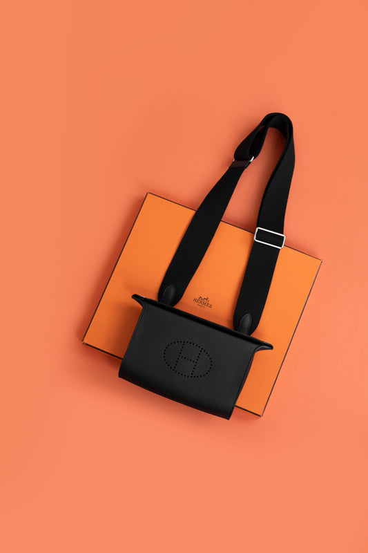Hermès Videpoches Togo Black
