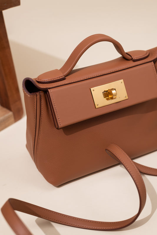 Hermès 24/24 in Gold with GHW