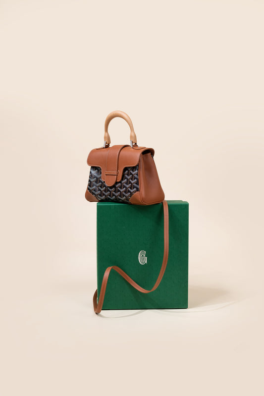 Goyard Mini Saigon Tan & Black