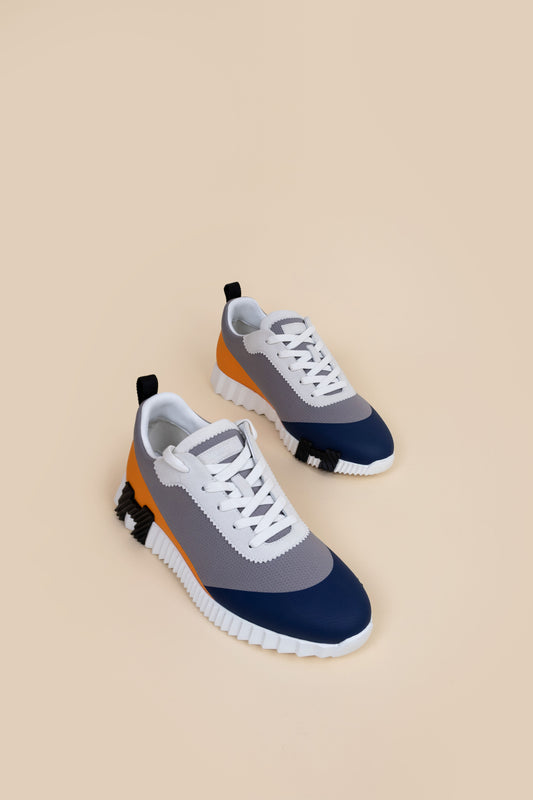 Hermès - Bouncing Sneakers in Marine Multicolor