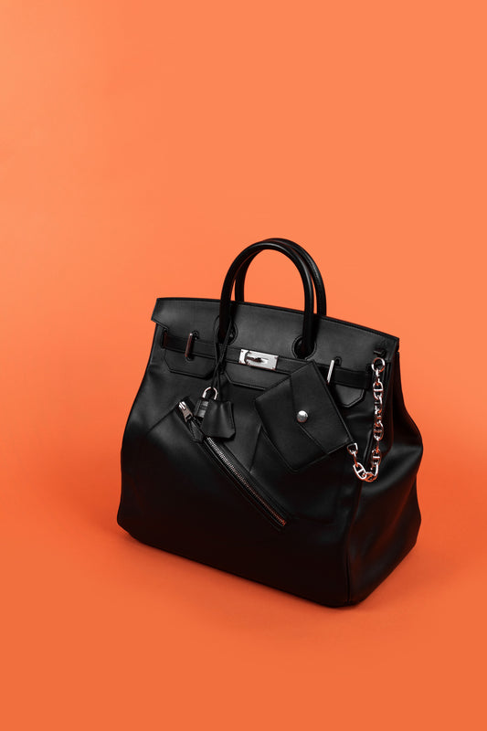 Hermès Hac Rock Birkin 40 Black PHW