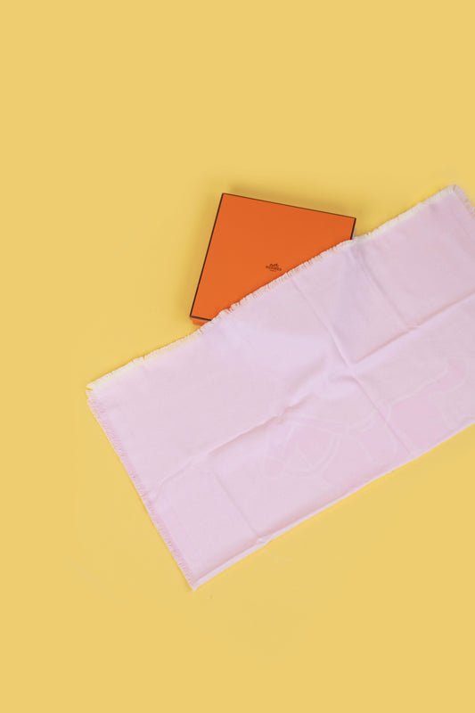 Hermès Baby Pink Blanket