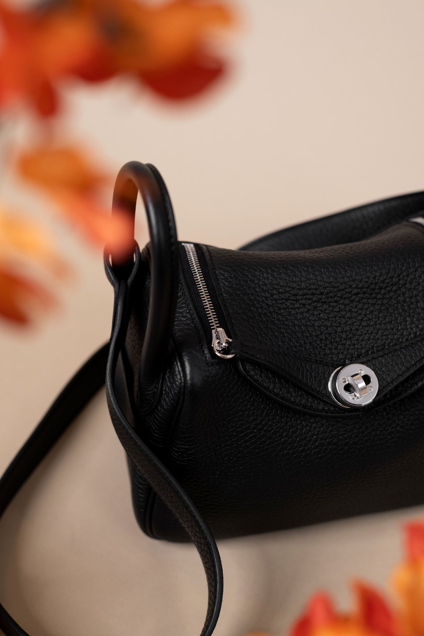 Hermès Mini Lindy in Black PHW