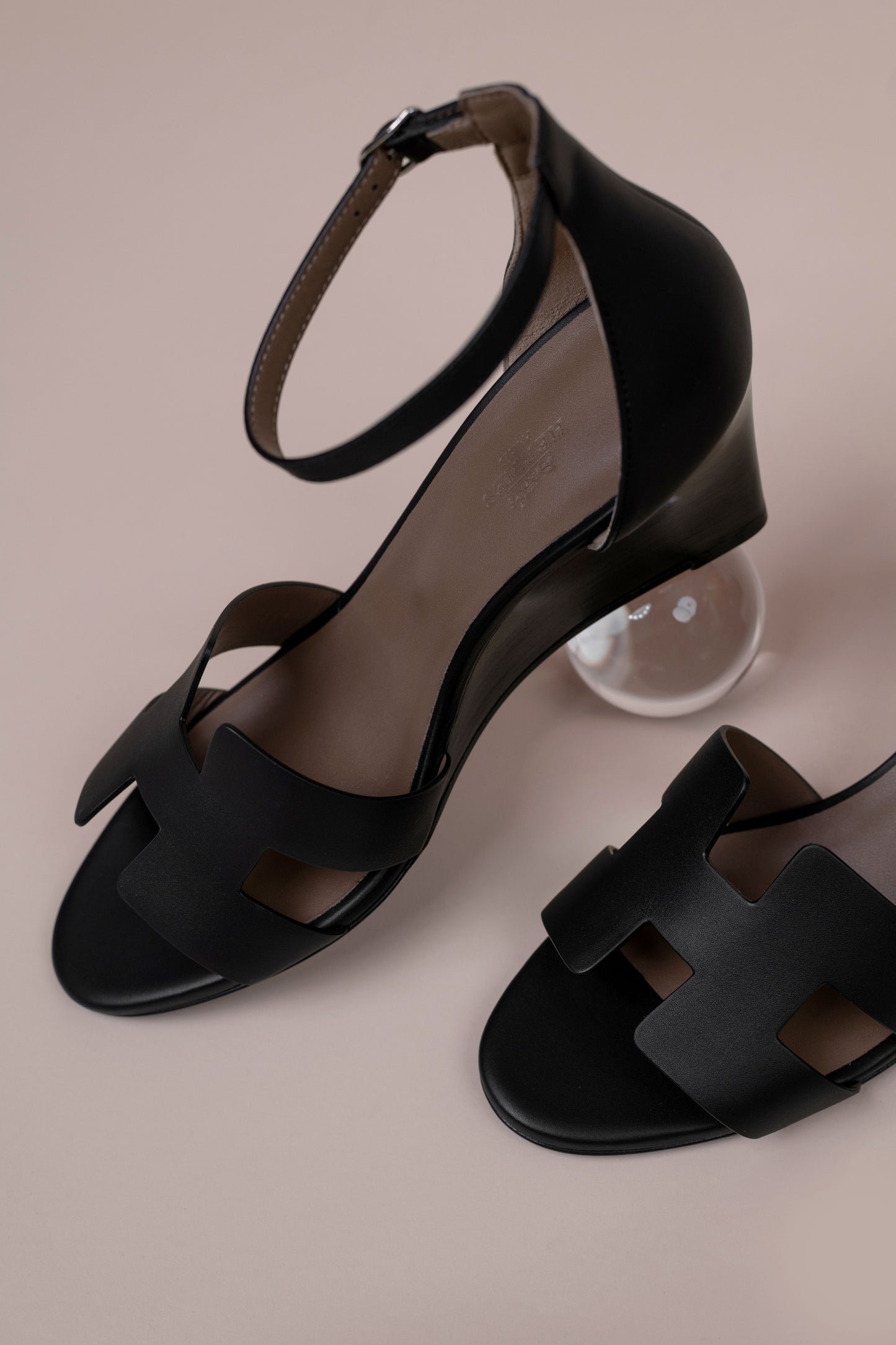 Hermès Legend Sandals in Black