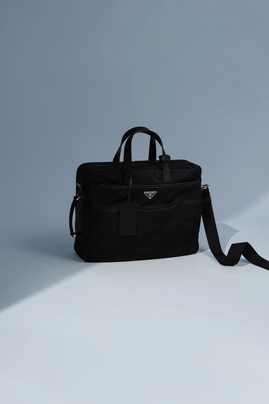 Prada Black Briefcase