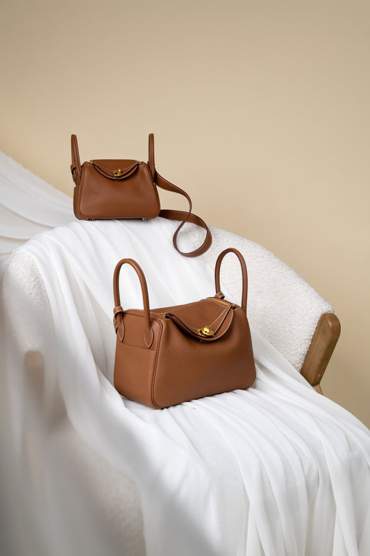 Hermès Mini Lindy & Lindy 26 Gold GHW