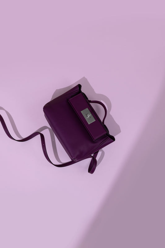 Hermès Mini 24/24 in Anemone PHW