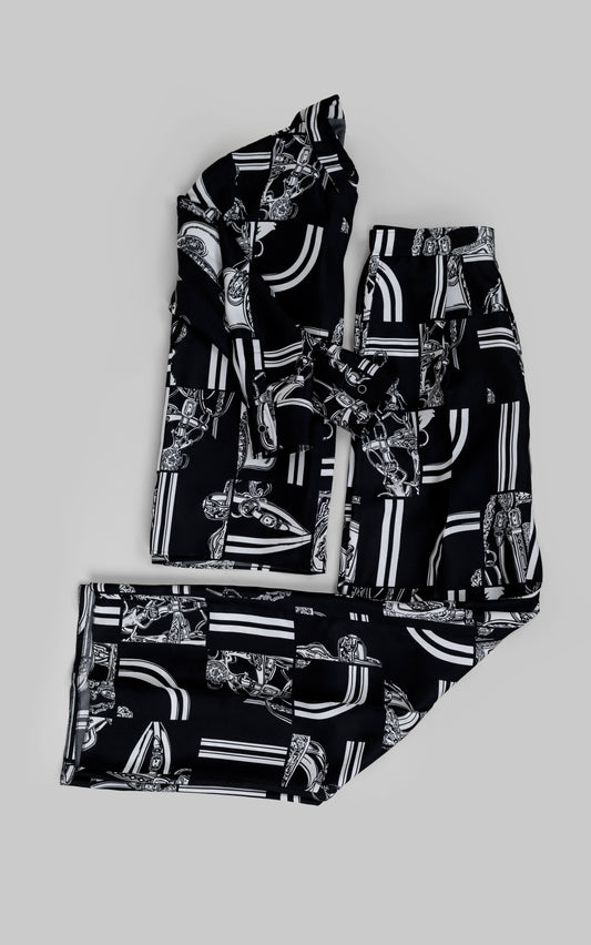 Hermès "En Desordre Finesse" Top & Pants