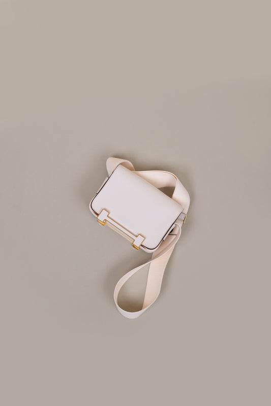 Hermès Geta Chevre Mysore Nata Bag GHW