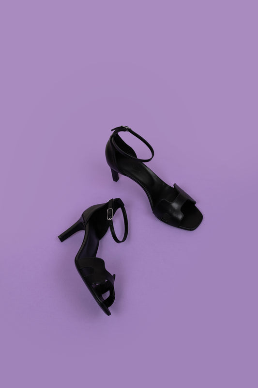 Hermès Joy 70 Sandals in Black