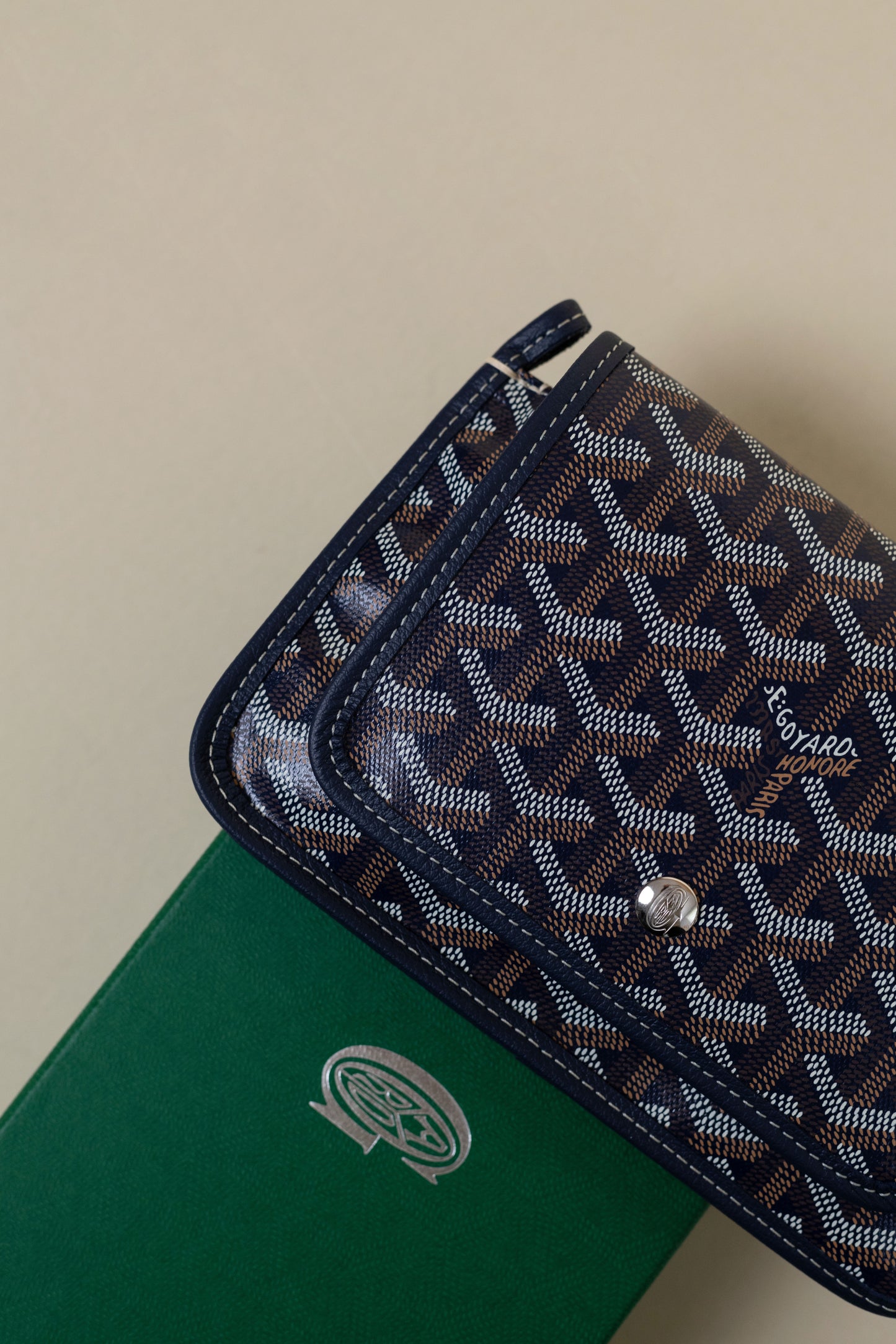 Goyard Navy Plumet Bag