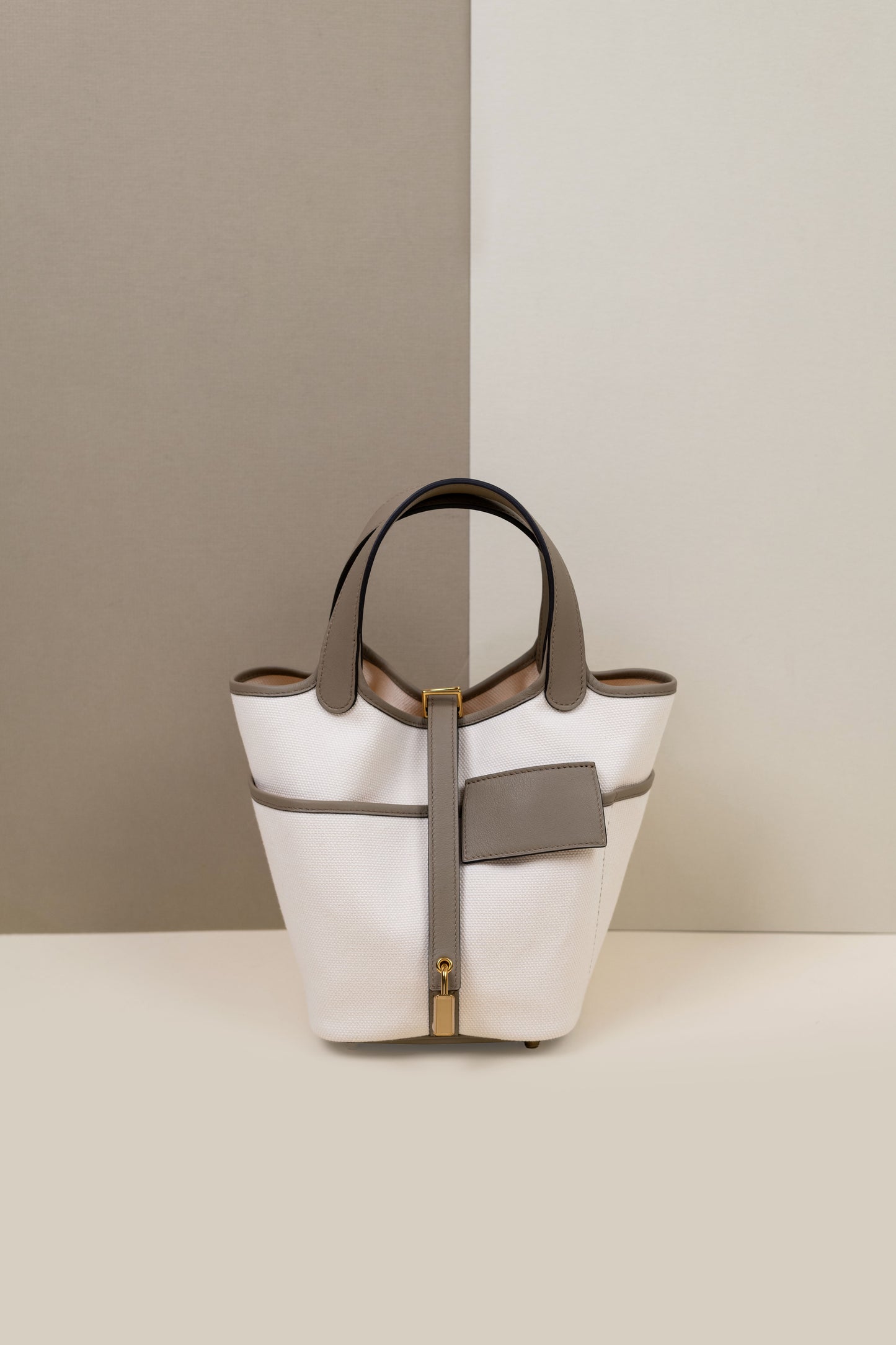 Hermès Picotin 18 Cargo in Ecru/Beige Marfa GHW