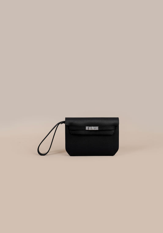 Hermès Kelly Depeches Togo Black PHW