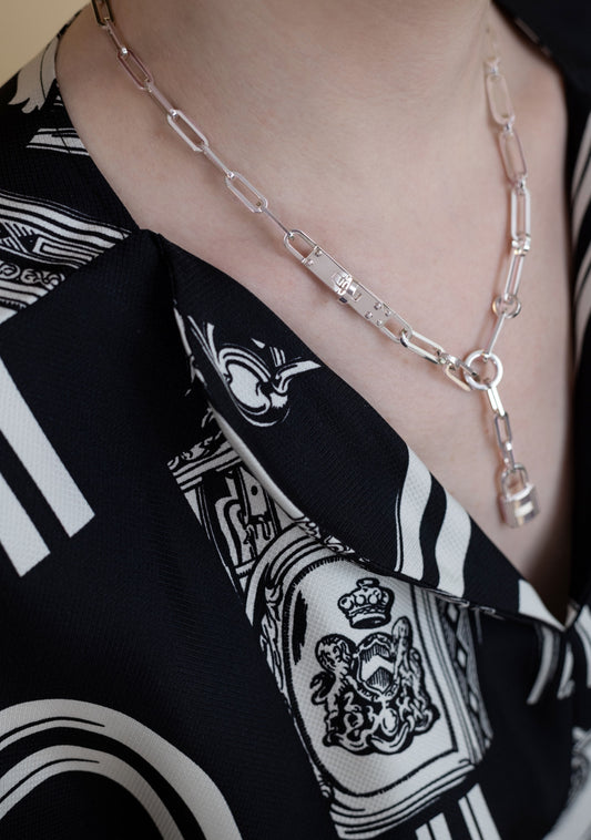 Hermès Kelly Chaine Lariat Necklace