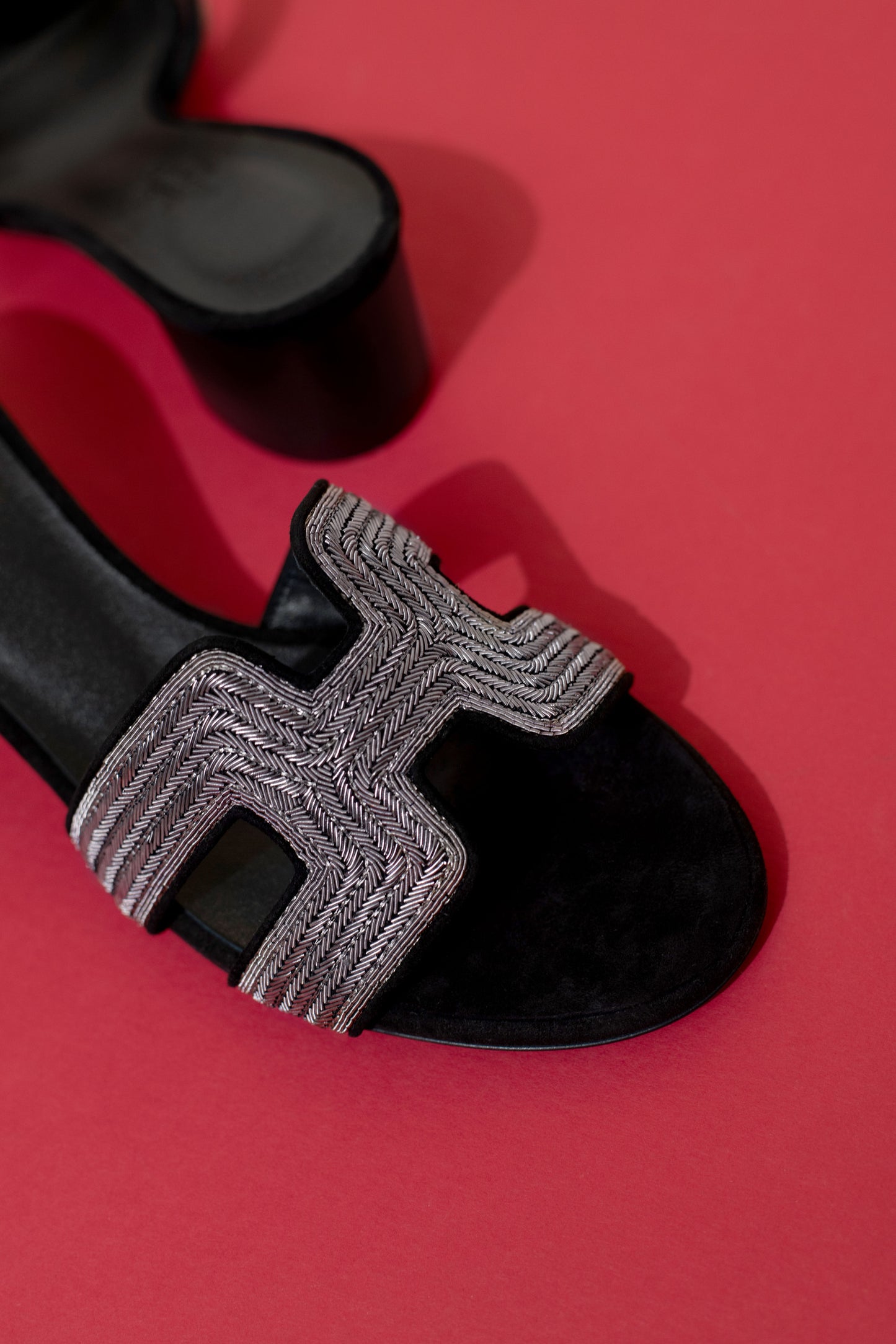 Hermès Black Oasis Sandals