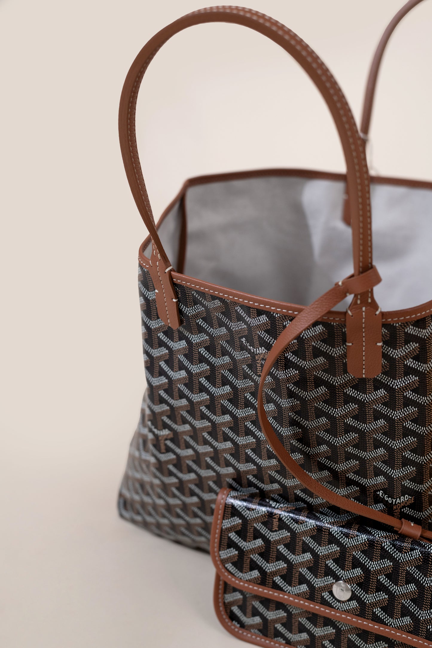 Goyard PM Tan Tote Bag