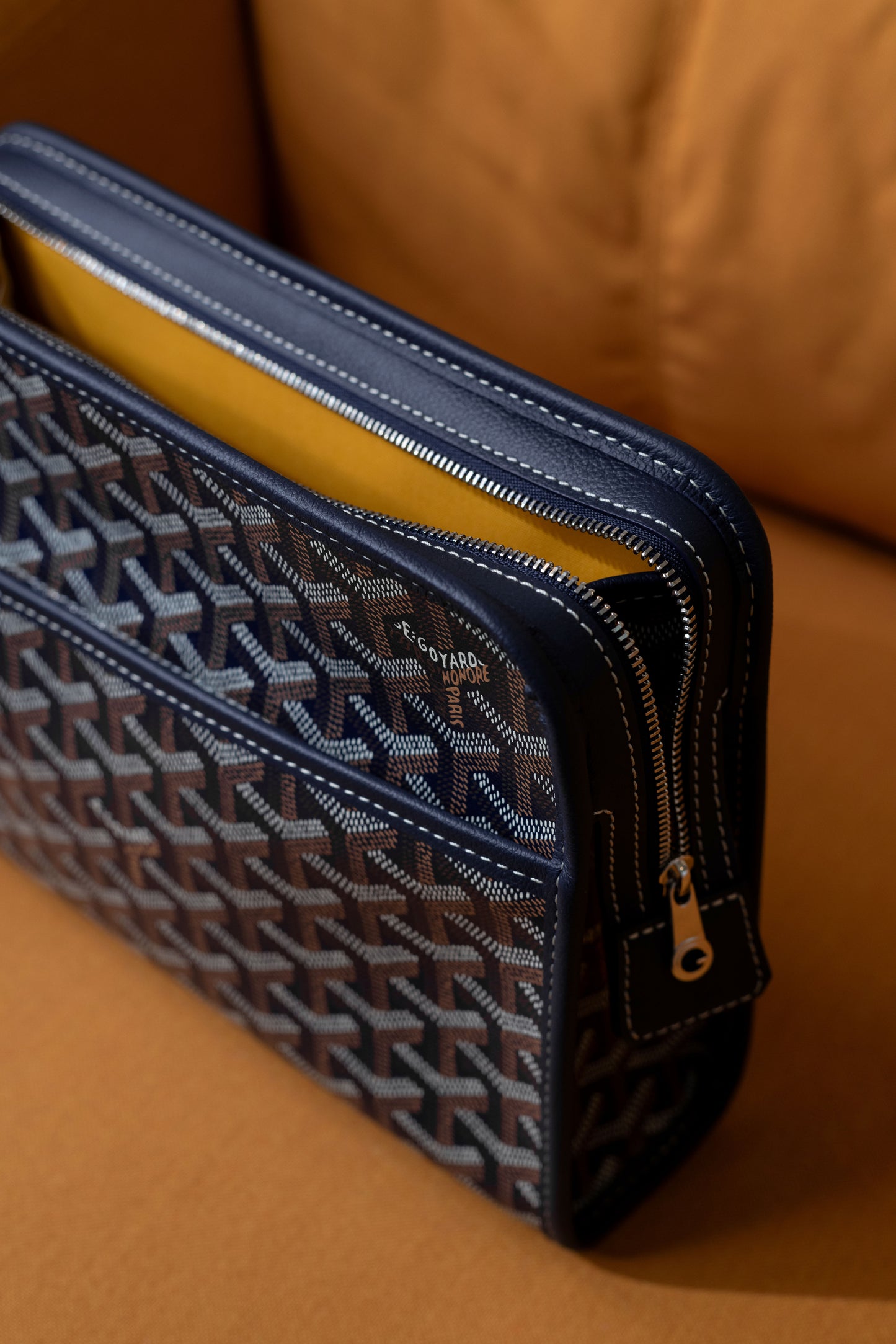 Goyard Jouvence MM Toiletry Bag in Navy