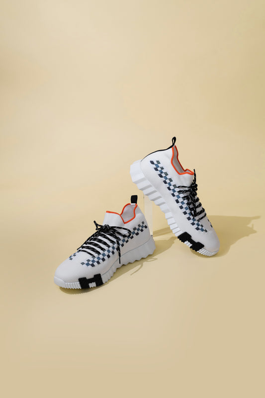 Hermès Flex Mesh White Sneakers