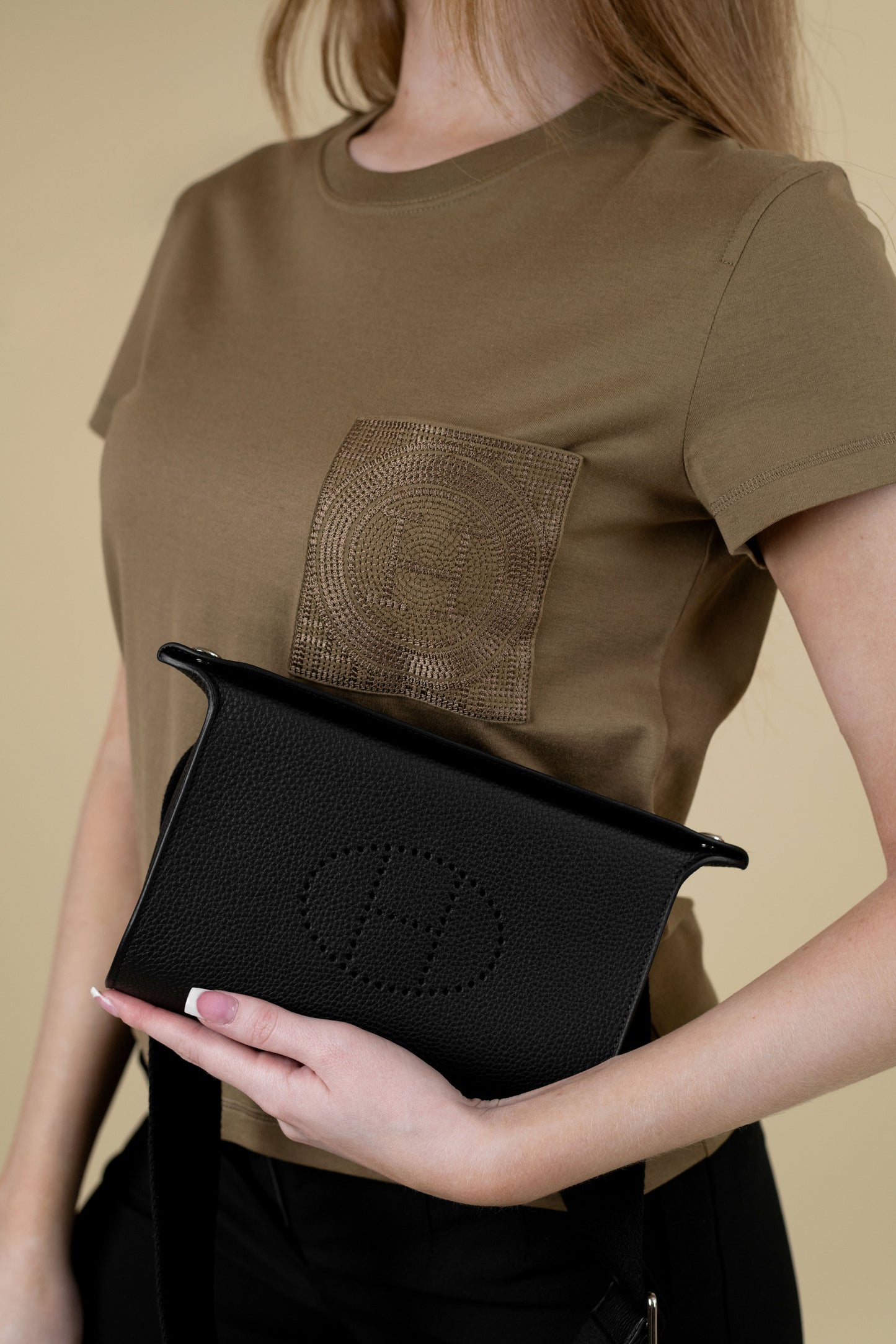 Hermès Videpoches Togo Black