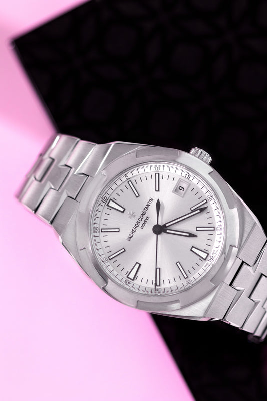 Vacheron Constantin Silver Dial Steel Overseas 41mm Watch