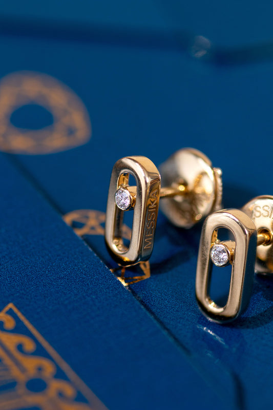 Messika Gold Move Uno Earrings