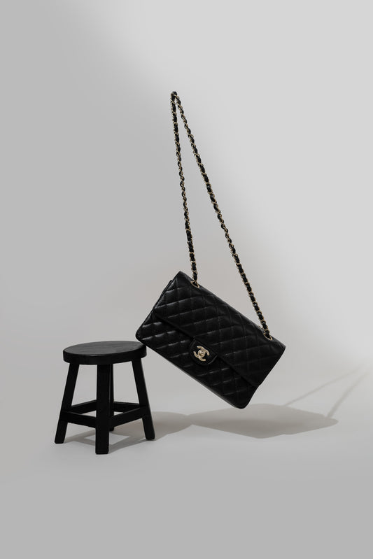 Chanel Medium Classic Caviar Flap Bag