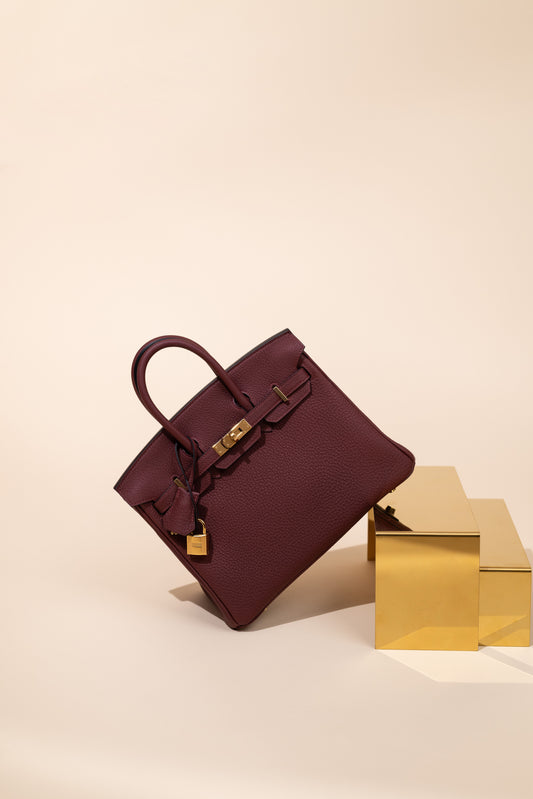 هيرميس بيركين 25 توغو في Rouge H GHW