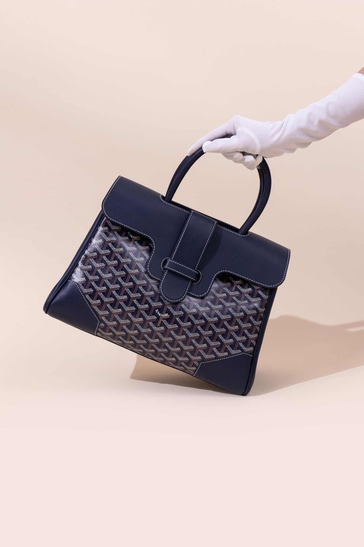 Goyard Cabas Saigon MM Blue