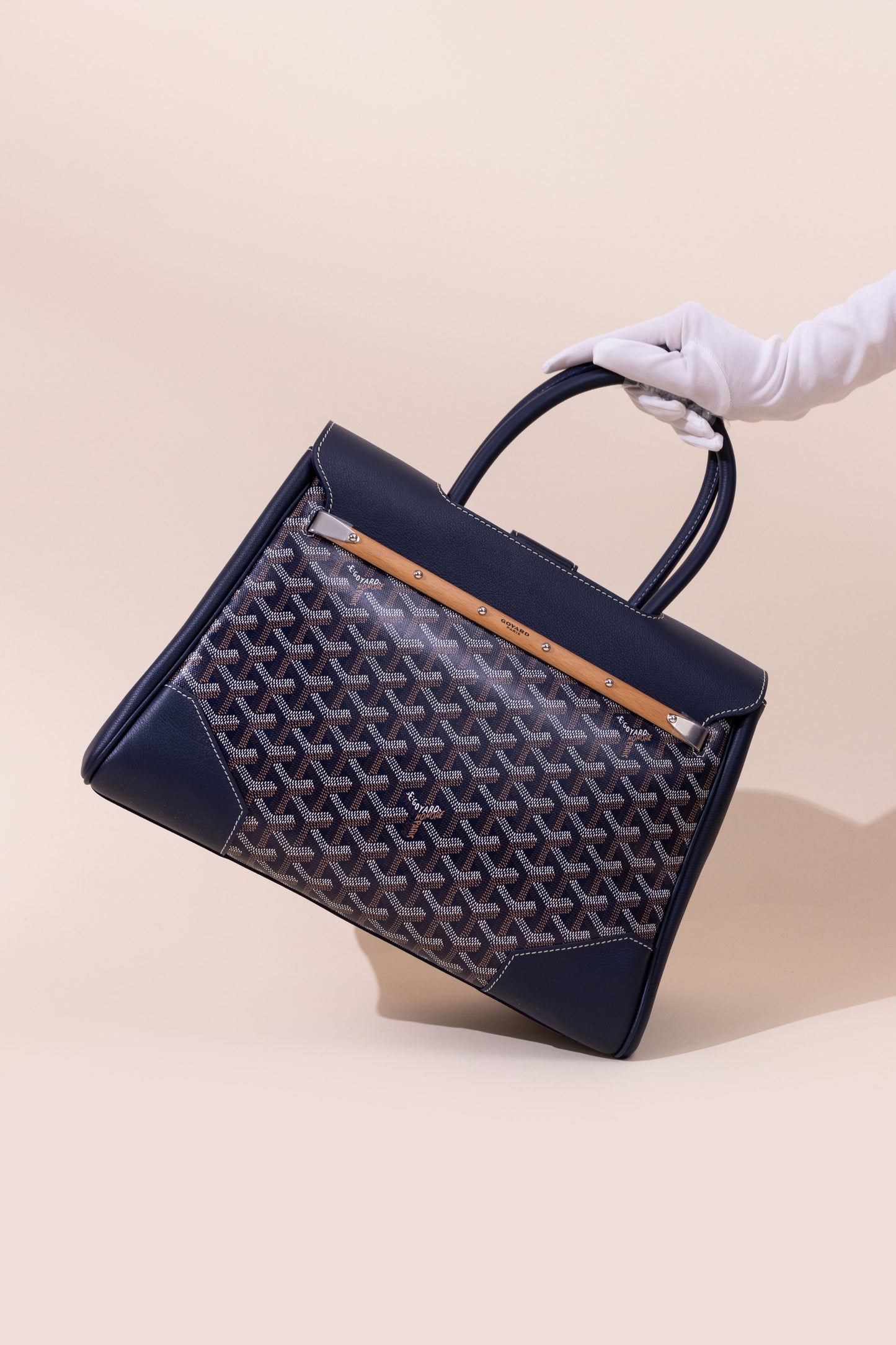 Goyard Cabas Saigon MM Blue