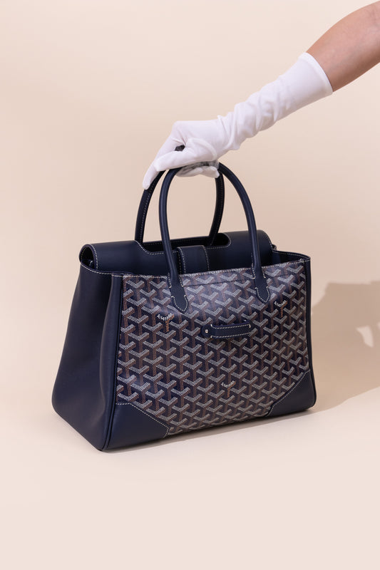 Goyard Cabas Saigon MM Blue