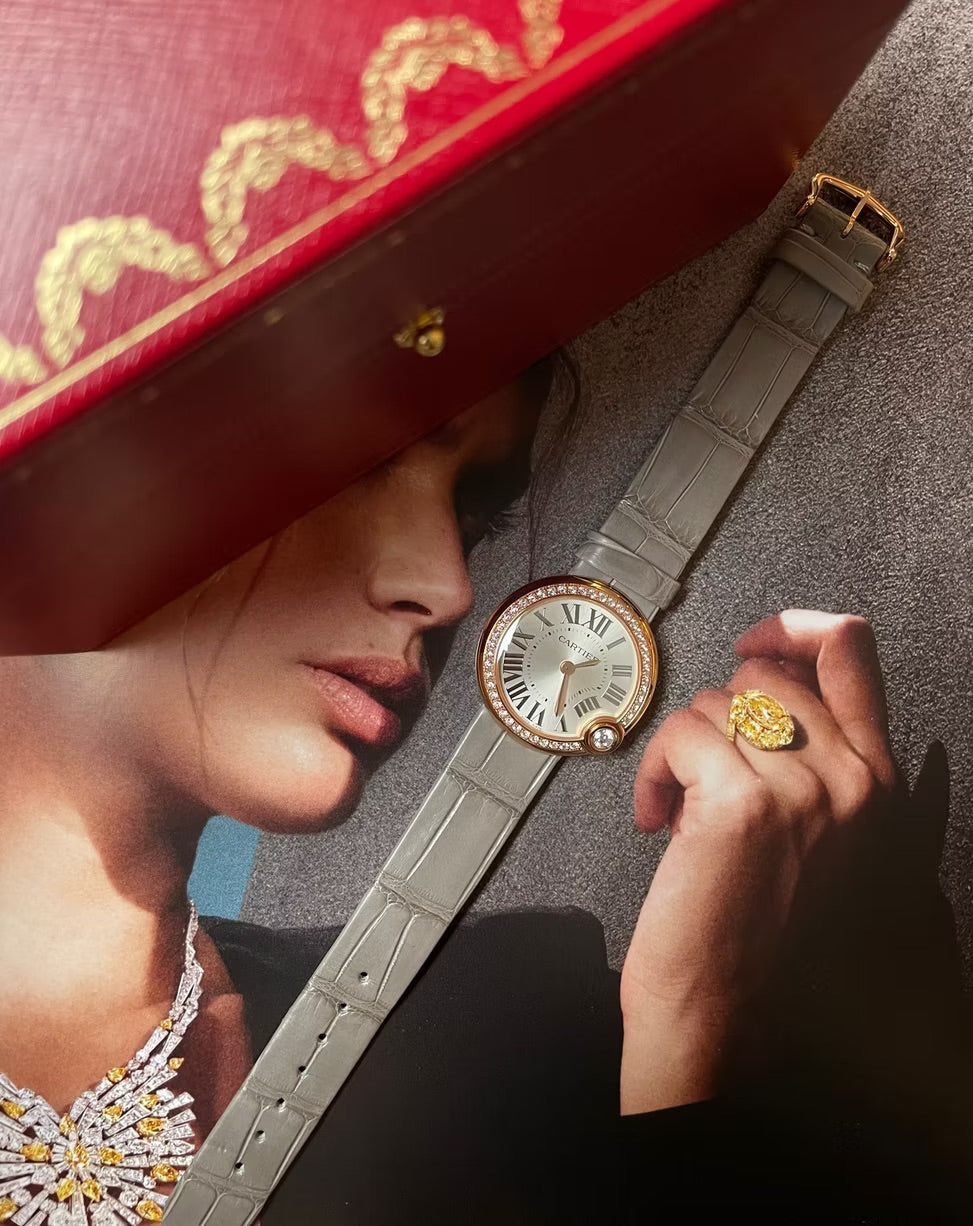 ساعة كارتييه بلو بالون 30 مم